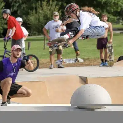 A new skate park opened at Danville, Kentucky's Millennium Park in September of 2026